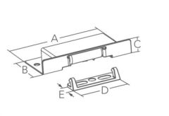 Marine Town Kapak Kilidi 111x46mm