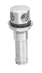 FUEL TANK VENT BRASS CROME PLATED