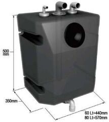 Vetus dik montaj pis su tankı