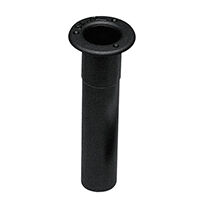 Rod Holder, Plastic, Vertical, Ø40mm, H.235mm,Black
