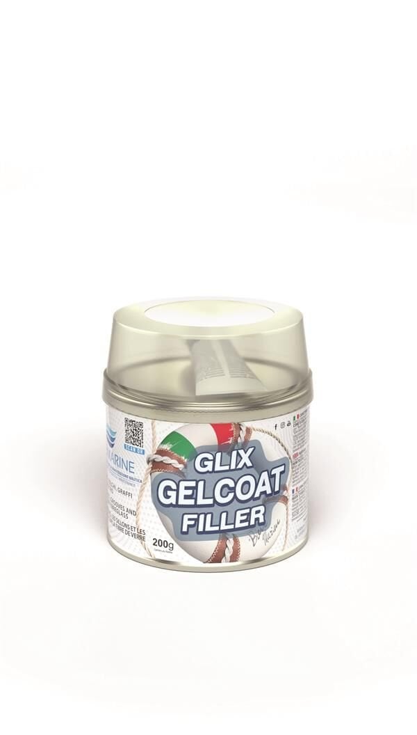 Blue Marine Glix Gelcoat Filler, 200 Gr