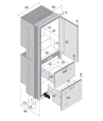 Hepsi Bir Arada Buzdolabı. Model DRW360A