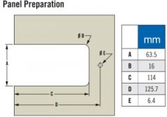 Mobella sürgü kapı kilidi