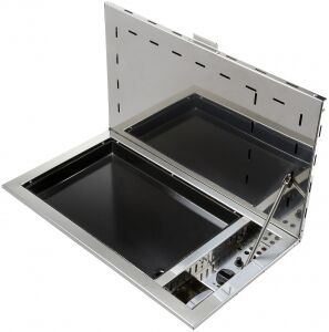 Eno Tribu tepsili gazlı gömme düz ızgara