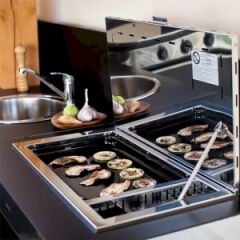 Eno Tribu tepsili gazlı gömme ızgara