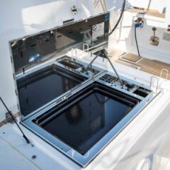 Eno Tribu tepsili gazlı gömme düz ızgara