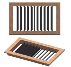 Hava çıkış ızgarası. iki yönlü Tik 203X102mm