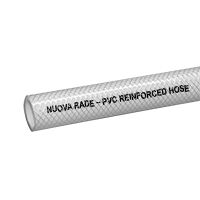 Sıvı Atık-Su Transfer Hortumu , PVC, Beyaz, İple Güçlendirilmiş Ø13mm, 1/2''