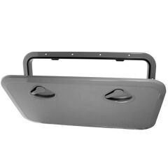 Su Geçirmez Gömme Kapak, 353X606mm, Gri