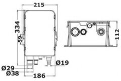 Europump duş boşaltma sistemi