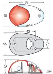 Attwood sancak/iskele feneri