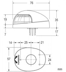 Attwood sancak/iskele feneri