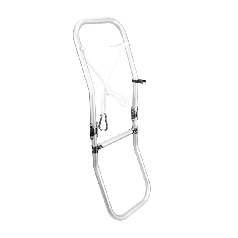 Katlanabilir merdiven - şişme bot için, Aluminyum, 2 basamak, 265x894mm
