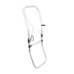Katlanabilir merdiven - şişme bot için, Aluminyum, 2 basamak, 265x894mm