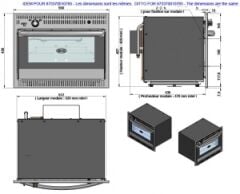 Eno Gourmet gömme ızgaralı fırın