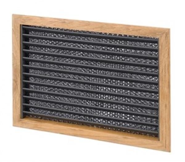 Hava emiş ızgarası. Maun 406X203mm