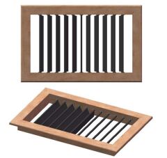 Hava çıkış ızgarası. Maun iki yönlü 203X102mm