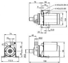 Flojet Deniz Suyu Pompası