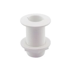 Thru-Hull Fitting 1 1/2'', L.98mm, White