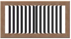 Tik çerçeveli hava çıkış ızgarası