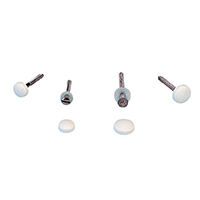 Cap & Washer for Screw, Ø3.5mm, Plastic, Black