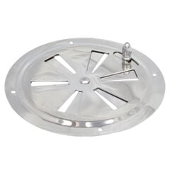 Havalandırma Menfezi, Inox 316, Ø125mm