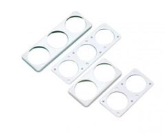 Priz montaj braketleri 59,5X119 gri