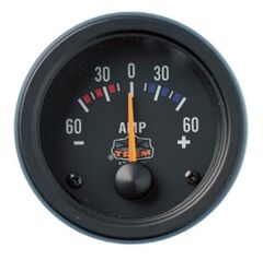 TREM AMPERMETRE 12V.0-6A ARASI SİYAH