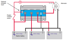 Argo Fet 100A Akü İzolatörü 100-3