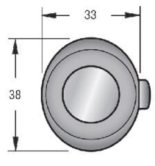 Southco Marine Point çekmece/dolap kulbu