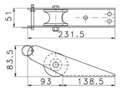 Baş makarası 51x232mm
