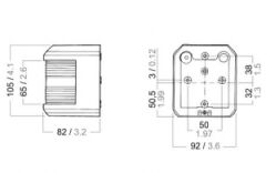 Aqua Signal 41 serisi seyir feneri