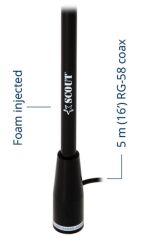 KS-22 VHF Fiberglas Anten 1,5 m