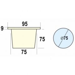 Mikser yuvası, kapaklı