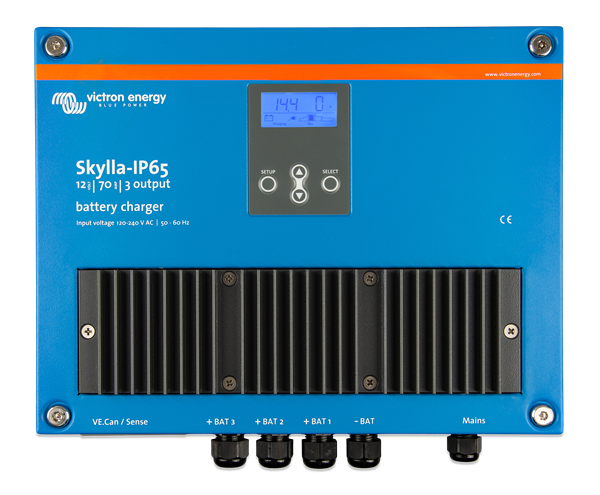 SKYLLA IP65 CHARGER 12V/70A(3) 120/240V