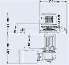 Maxwell RC- 10 1000W 24V 8mm Tamburlu Irgat