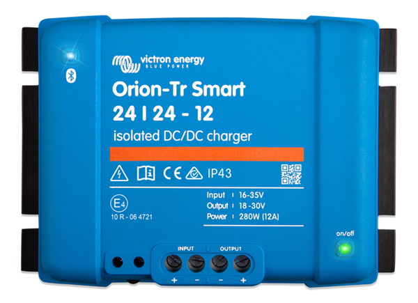 ORION-TR SMART 24/24-12A(280W) İZO.DC-DC CHRGR