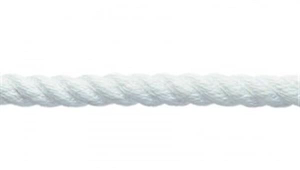 Polyester örgü halat, beyaz, 10mm