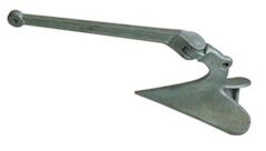 Pulluk tipi çıpa, galvaniz 35KG