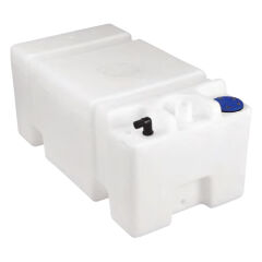 ERCOLE Su Tankı 56L,w/o Cap,Str. Deck Filler Ø38mm,L.650mm