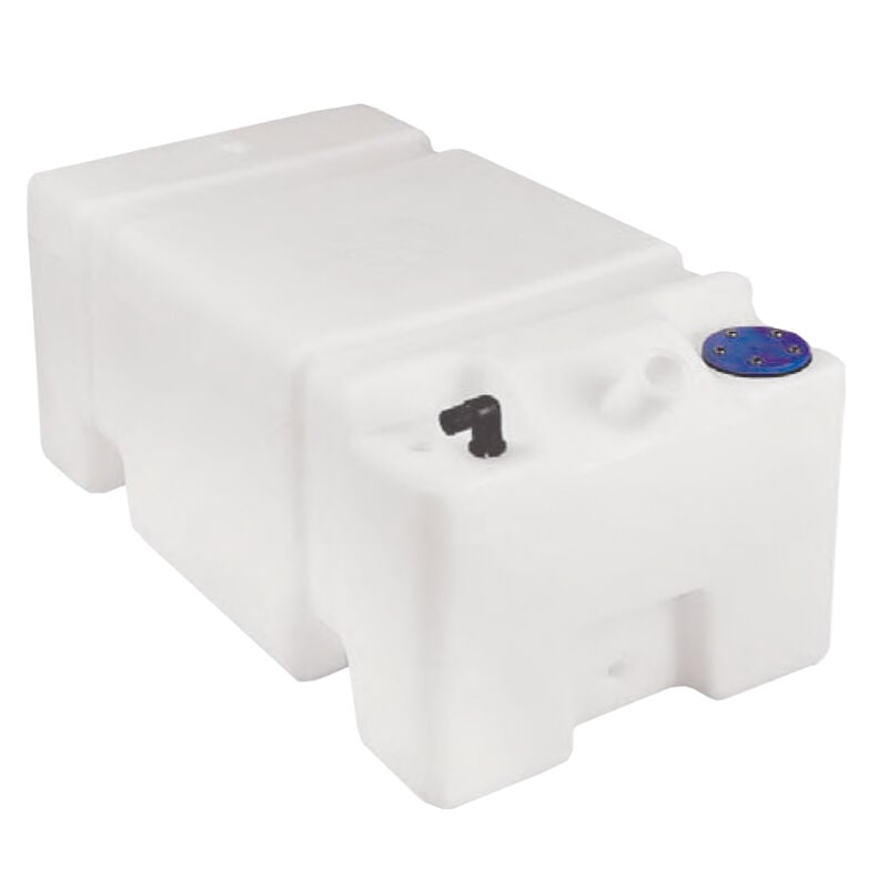 ERCOLE Su Tankı 70L,w/o Cap, 45° Deck Filler Ø38mm,L.800mm