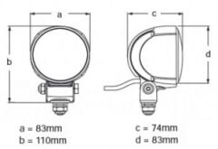 Hella Marine Module 70 Güverte aydınlatma lambası