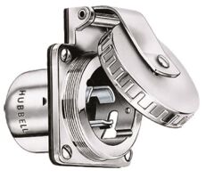 HUBBELL PASLANMAZ ÇELİK PRİZ 50A/250V