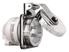 HUBBELL AISI316 PASLANMAZ ÇELİK PRİZ 32 AMP