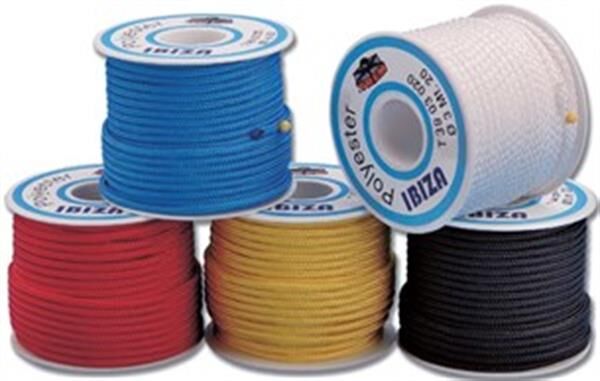 Trem polyester örgü halat SİYAH 3MMX20MT