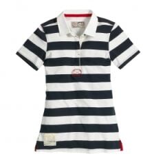 Musto Block Çizgili Polo Tişört, kadın