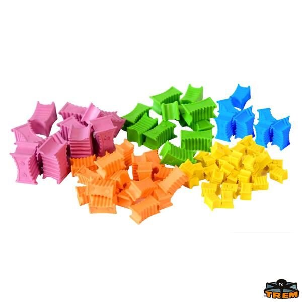 Trem Zincir İşaretleme Kiti. Mavi 6mm