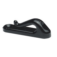 Hook Spinnaker Small, Max Rope Ø6mm,L.55mm Black