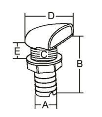 Firar 1-1/8'' x 96 mm