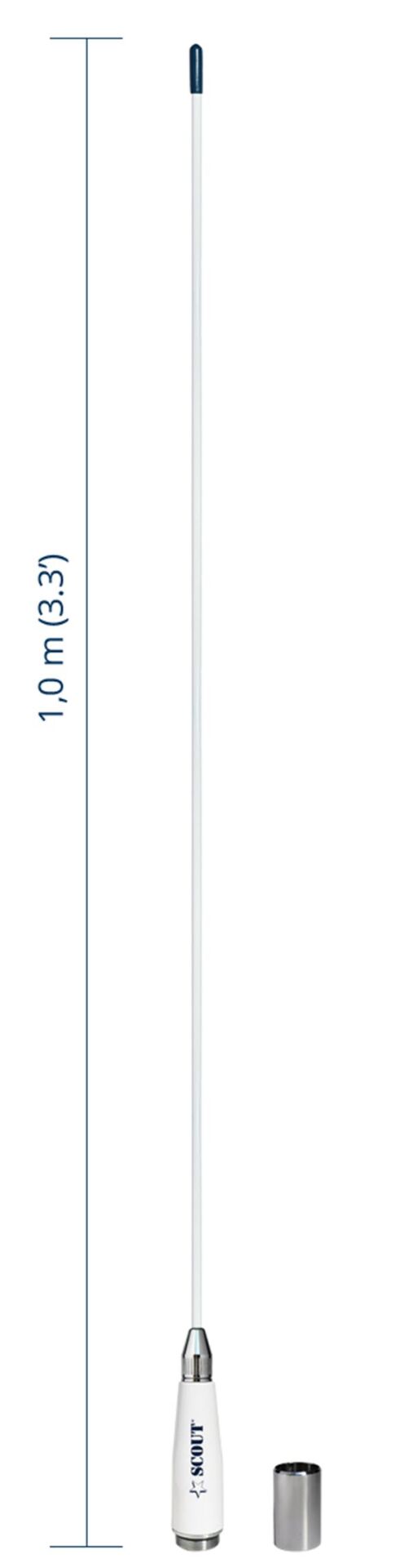 Scout Quick 4 Vhf Anteni Fiberglass 1 Metre